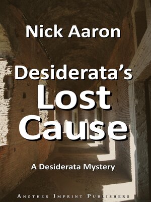 cover image of Desiderata's Lost Cause (The Blind Sleuth Mysteries Book 14)